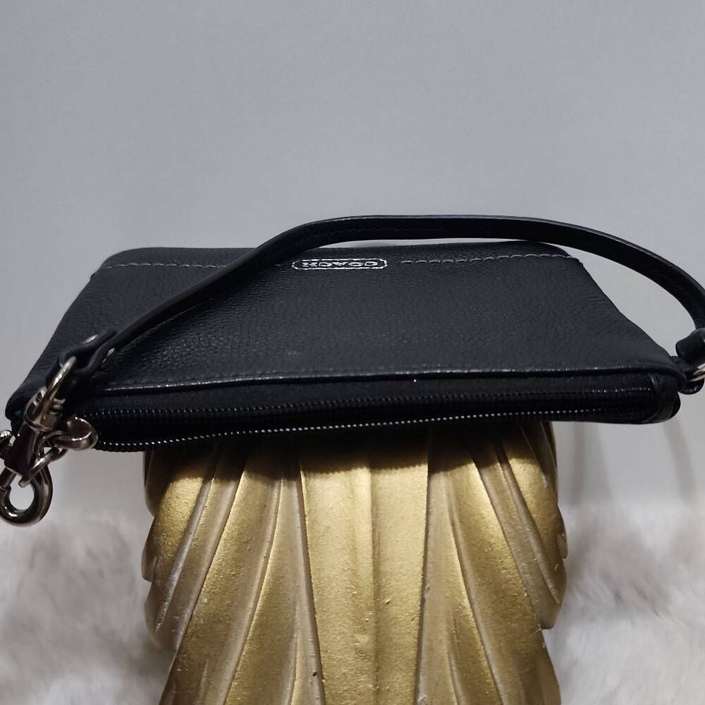 Coach Park Leather Small Wristlet Black - Picture 7 of 8